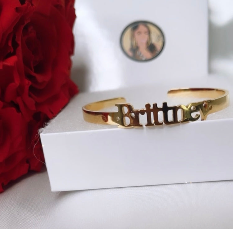 Custom name bangle